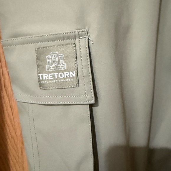 NWT Tretorn Cargo Khaki Performance Jogger Pants Size 40/32. Style #5110008818 - Picture 3 of 5